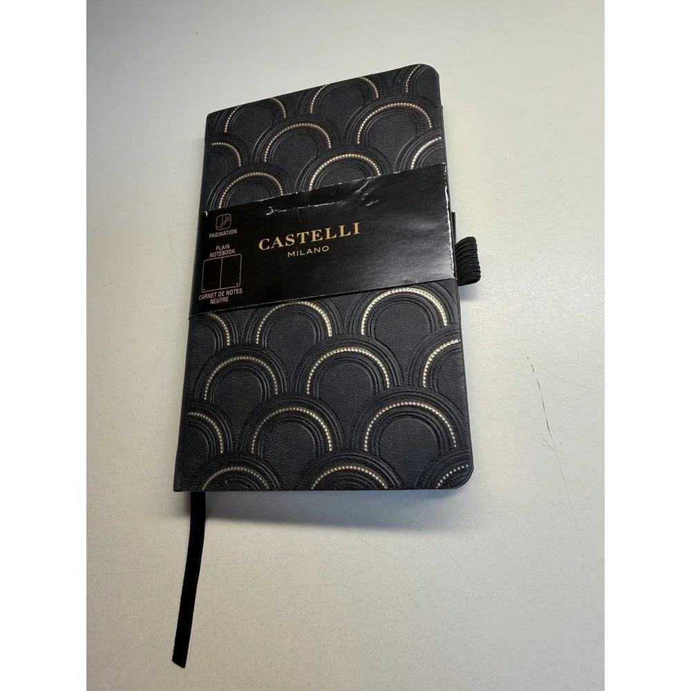 Castelli Milano Copper & Gold Pocket Notebook Journal 192 Pages Made Italy